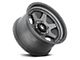 Fuel Wheels Shok Matte Anthracite 5-Lug Wheel; 17x9; 1mm Offset (14-21 Tundra)