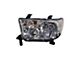 CAPA Replacement Halogen Headlight; Chrome Housing; Clear Lens; Driver Side (09-13 Tundra)