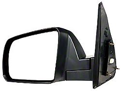 Powered Heated Foldaway Side Mirror; Driver Side; Replacement Part (07-13 Tundra Base, SR5)