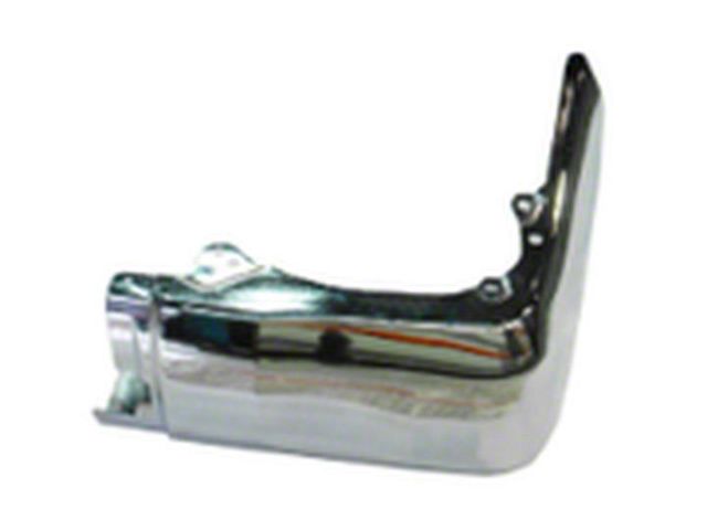 Replacement Rear Bumper End; Chrome; Driver Side (14-21 Tundra)