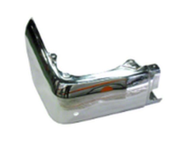 Replacement Rear Bumper End; Chrome; Passenger Side (14-21 Tundra)