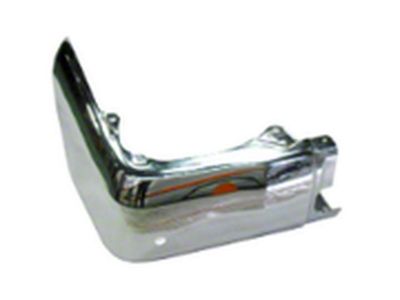 Replacement Rear Bumper End; Chrome; Passenger Side (14-21 Tundra)