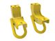 AFE Front Tow Hooks; Yellow (22-24 Tundra)