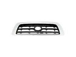 Upper Replacement Grille; Black and Chrome (07-09 Tundra)