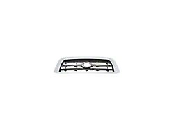 Upper Replacement Grille; Gray and Chrome (07-09 Tundra)