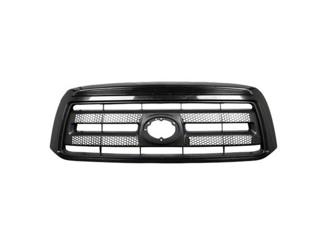 Upper Replacement Grille; Matte Black (10-13 Tundra)