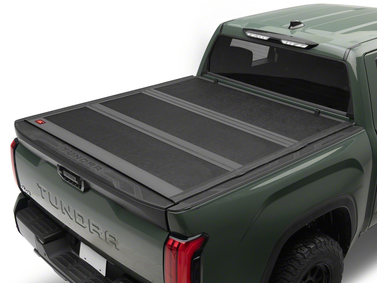 Rough Country Tundra Hard Low Profile Tri-Fold Tonneau Cover 47514551A ...