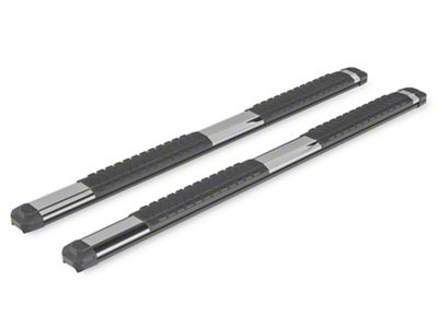 Barricade Saber 5-Inch Side Step Bars; Stainless Steel (22-24 Tundra Double Cab)