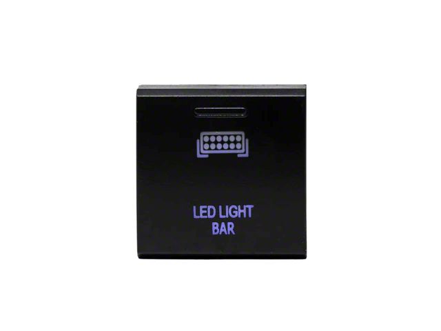 Cali Raised LED Toyota OEM Square Style Switch; LED Light Bar (22-24 Tundra)