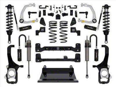 ICON Vehicle Dynamics 6-Inch Suspension Lift System with Billet Upper Control Arms; Stage 4 (22-24 Tundra w/o AVS System & Load-Leveling Air System)