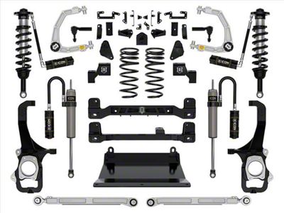 ICON Vehicle Dynamics 6-Inch Suspension Lift System with Billet Upper Control Arms; Stage 5 (22-24 Tundra w/o AVS System & Load-Leveling Air System)