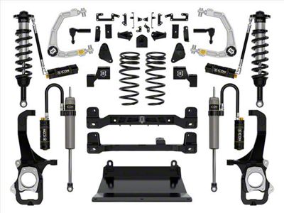 ICON Vehicle Dynamics 6-Inch Suspension Lift System with Billet Upper Control Arms; Stage 6 (22-24 Tundra w/o AVS System & Load-Leveling Air System)