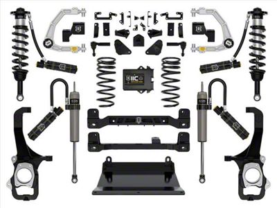 ICON Vehicle Dynamics 6-Inch Suspension Lift System with Billet Upper Control Arms; Stage 8 (22-24 Tundra w/o AVS System & Load-Leveling Air System)