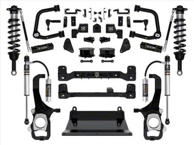 ICON Vehicle Dynamics 6-Inch Suspension Lift System with Tubular Upper Control Arms; Stage 3 (22-24 Tundra w/o AVS System & Load-Leveling Air System)
