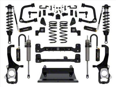 ICON Vehicle Dynamics 6-Inch Suspension Lift System with Tubular Upper Control Arms; Stage 6 (22-24 Tundra w/o AVS System & Load-Leveling Air System)