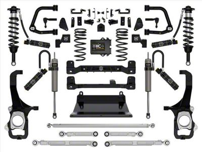 ICON Vehicle Dynamics 6-Inch Suspension Lift System with Tubular Upper Control Arms; Stage 9 (22-24 Tundra w/o AVS System & Load-Leveling Air System)
