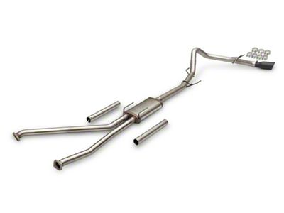 Flowmaster FlexFX Single Exhaust System with Black Tip; Side Exit (22-24 Tundra, Excluding Hybrid)