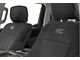 Rough Country Neoprene Front and Rear Seat Covers; Black (22-24 Tundra CrewMax w/ Rear Fold Down Arm Rest & w/o Factory Rear Cupholder)