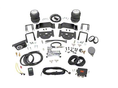 Rough Country Rear Air Spring Kit with Onboard Air Compressor and Wireless Remote for 0 to 6-Inch Lift (07-21 Tundra)