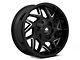 Mayhem Wheels Hatchet Gloss Black Milled 5-Lug Wheel; 20x9; 18mm Offset (14-21 Tundra)