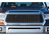 1-Piece Steel Upper Grille Overlay; Bricks (14-17 Tundra)