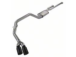 Pypes Race Pro Single Exhaust System with Black Tips; Side Exit (14-21 5.7L Tundra)