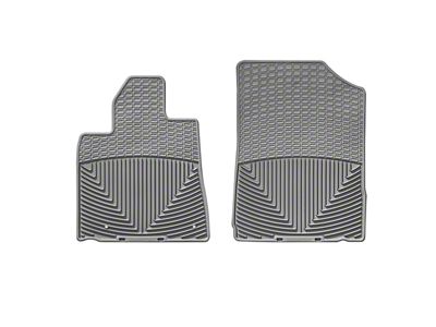 Weathertech All-Weather Front Rubber Floor Mats; Gray (07-11 Tundra)