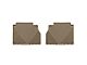 Weathertech All-Weather Rear Rubber Floor Mats; Tan (07-21 Tundra Double Cab, CrewMax)