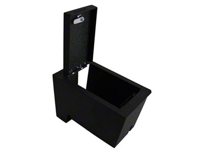Center Console Safe with 4-Digit Combo Lock; Black (22-24 Tundra)
