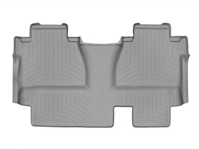 Weathertech DigitalFit Rear Floor Liner; Gray (14-21 Tundra Double Cab w/ Underseat Storage Box)