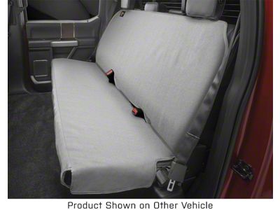 Weathertech Second Row Seat Protector; Gray (07-23 Tundra Double Cab)