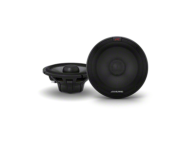 Alpine R-Series Coaxial 2-Way Speakers; 100W; 6.50-Inch (Universal; Some Adaptation May Be Required)