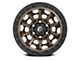 Fuel Wheels Covert Matte Bronze with Black Bead Ring 5-Lug Wheel; 20x9; 20mm Offset (14-21 Tundra)