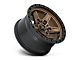 Fuel Wheels Kicker Matte Bronze with Black Bead Ring 5-Lug Wheel; 20x9; 1mm Offset (14-21 Tundra)