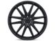 Black Rhino Madagascar Matte Black 5-Lug Wheel; 20x9; 25mm Offset (14-21 Tundra)