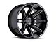 Black Rhino Rampage Gloss Black with Mirror Cut Face and Translucent Clear 5-Lug Wheel; 20x9.5; 12mm Offset (14-21 Tundra)