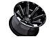 Black Rhino Rampage Gloss Black with Mirror Cut Face and Translucent Clear 5-Lug Wheel; 20x9.5; 12mm Offset (07-13 Tundra)