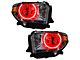 Oracle OE Style Headlights with LED Halo; Black Housing; Clear Lens (14-17 Tundra w/ Factory Halogen Headlights)