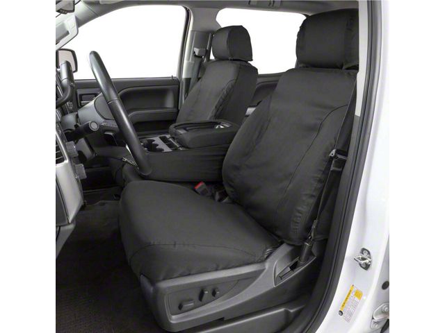 Covercraft Seat Saver Waterproof Polyester Custom Second Row Seat Cover; Gray (22-24 Tundra)