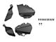 DV8 Offroad Front Aluminum Inner Fenders; Black (22-24 Tundra)