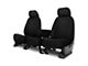 Genuine Neoprene Custom 1st Row Bench Seat Covers; Black/Black (14-21 Tundra w/ Bench Seat)