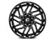 Fuel Wheels Hurricane Gloss Black Milled 5-Lug Wheel; 20x10; -18mm Offset (14-21 Tundra)