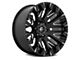 Fuel Wheels Quake Gloss Black Milled 5-Lug Wheel; 20x9; 1mm Offset (07-13 Tundra)