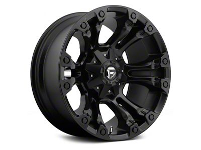 Fuel Wheels Vapor Matte Black 5-Lug Wheel; 20x9; 35mm Offset (07-13 Tundra)