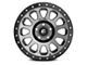 Fuel Wheels Vector Matte Gunmetal with Black Bead Ring 5-Lug Wheel; 20x9; 1mm Offset (14-21 Tundra)