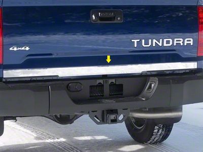 Tailgate Accent Trim; Stainless Steel (14-21 Tundra)
