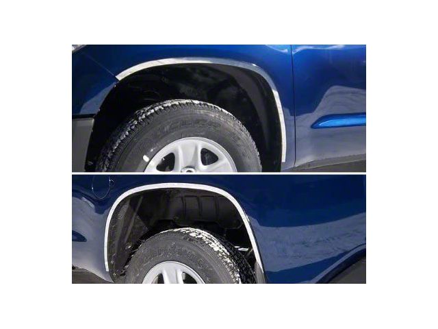 Wheel Well Accent Trim; Stainless Steel (14-21 Tundra)