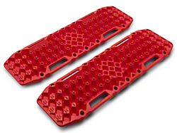 RedRock 4x4 Recovery Traction Boards; Red