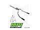 MPI Exhaust Technologies Performance Series Weld-On Dual Exhaust System with Black Tips; Rear Exit (07-13 5.7L Tundra)