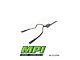 MPI Exhaust Technologies Performance Series Weld-On Dual Exhaust System with Polished Bright Chrome Tips; Rear Exit (07-13 5.7L Tundra)